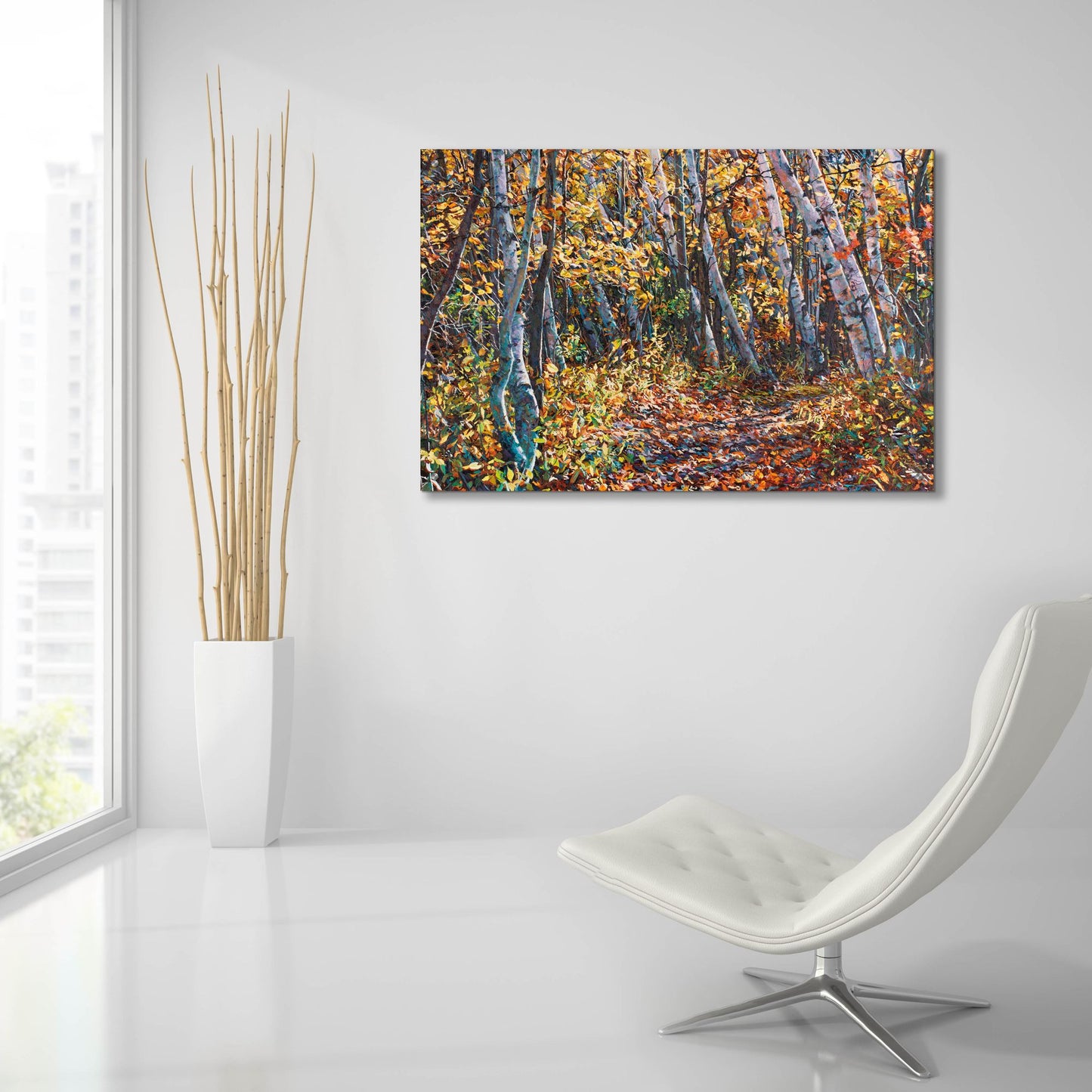 Epic Art 'Autumn Majesty' by Joanne Towers, Acrylic Glass Wall Art,36x24