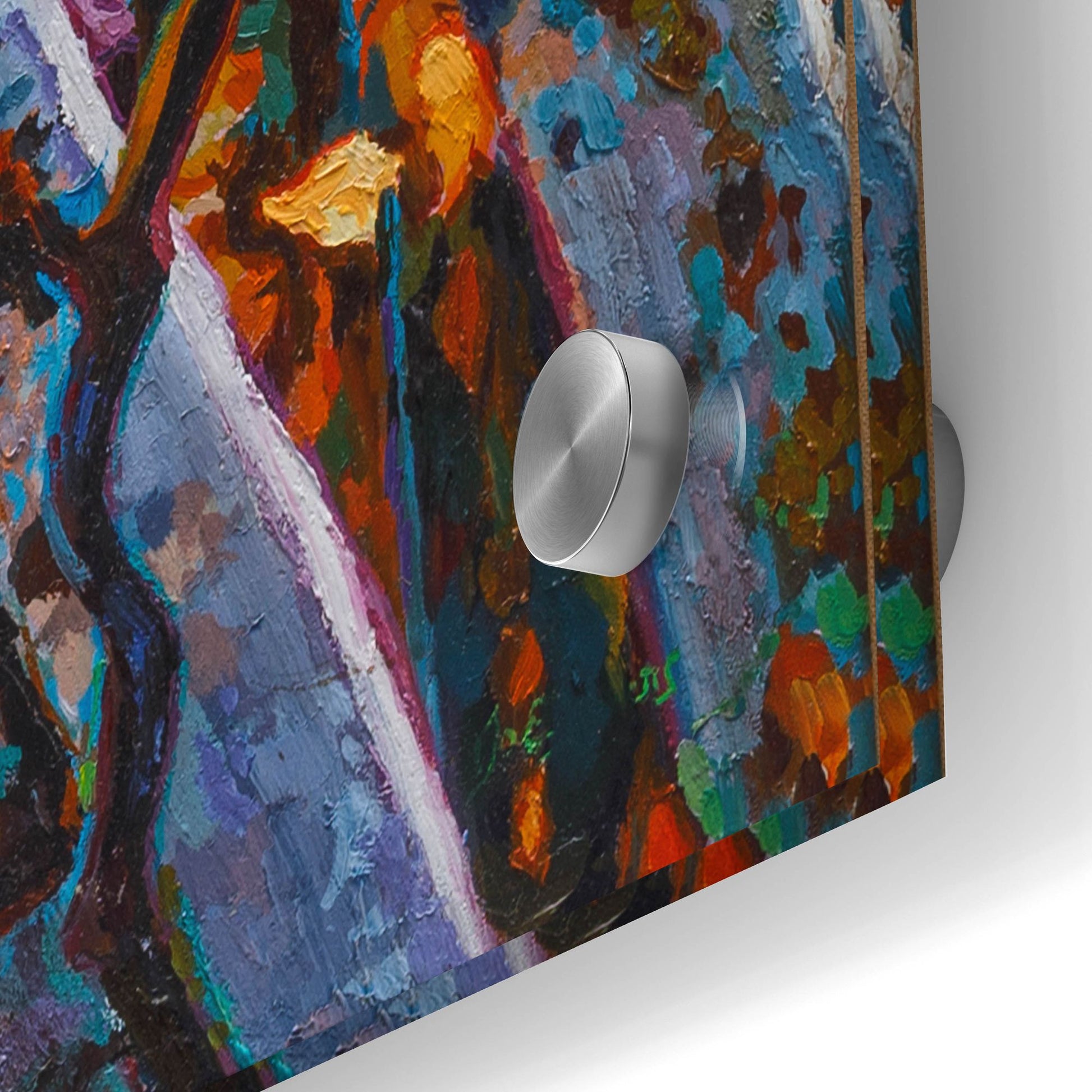 Epic Art 'Birches' by Joanne Towers, Acrylic Glass Wall Art,24x36