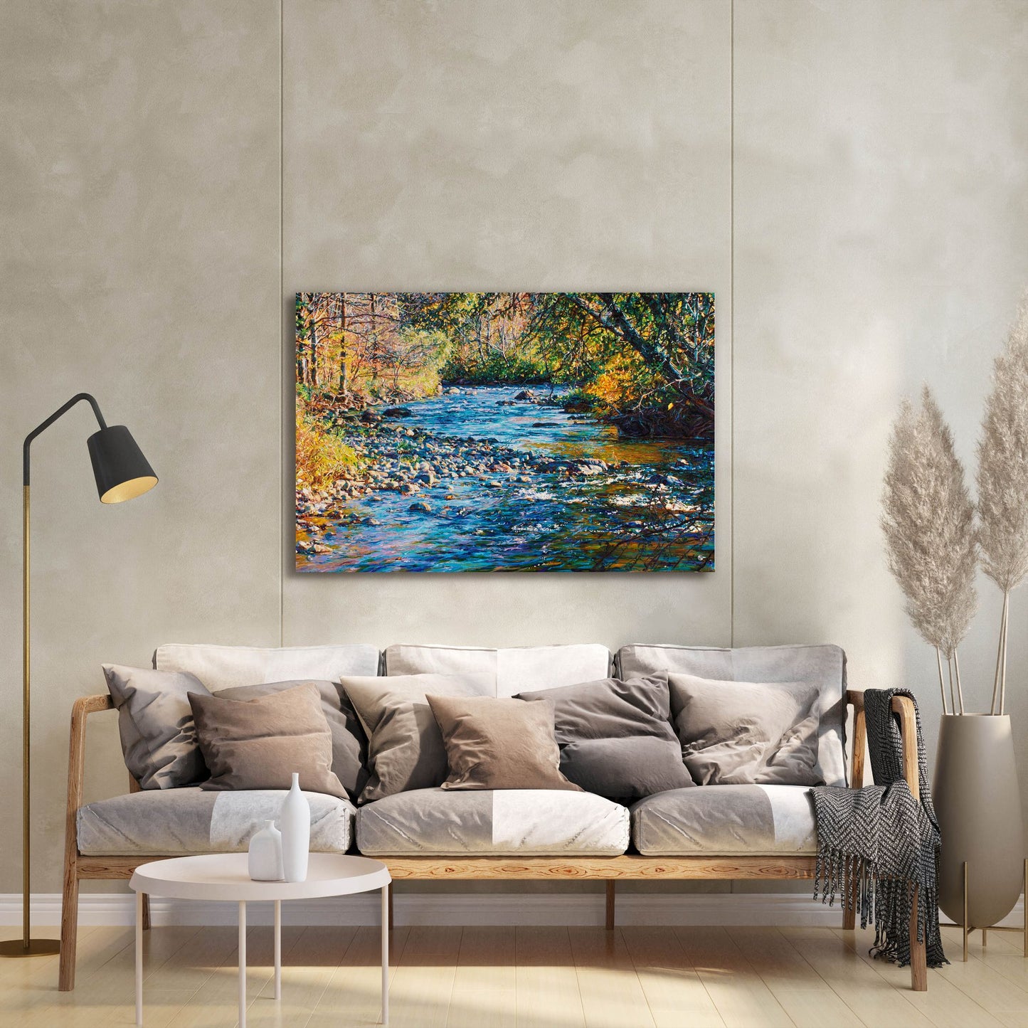 Epic Art 'River Lace' by Joanne Towers, Acrylic Glass Wall Art,36x24