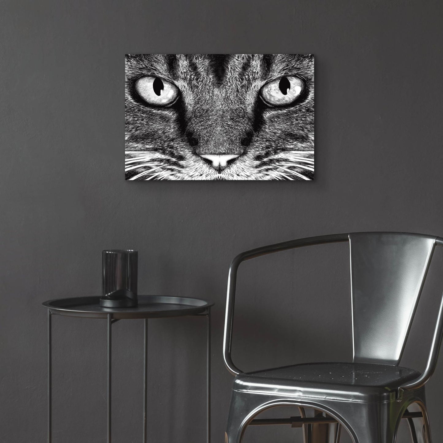 Epic Art 'The Cat' by Tummeow, Acrylic Glass Wall Art,24x16