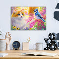 Sunshine In Ambers Meadow by Bridget Voth - 16x12 acrylic wall art in a room