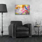 Sunshine In Ambers Meadow by Bridget Voth - 24x16 acrylic wall art in a room