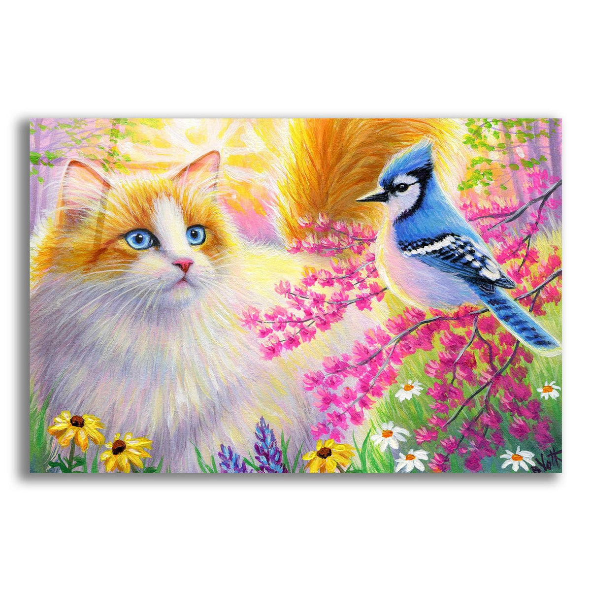 Sunshine In Ambers Meadow by Bridget Voth acrylic glass wall art