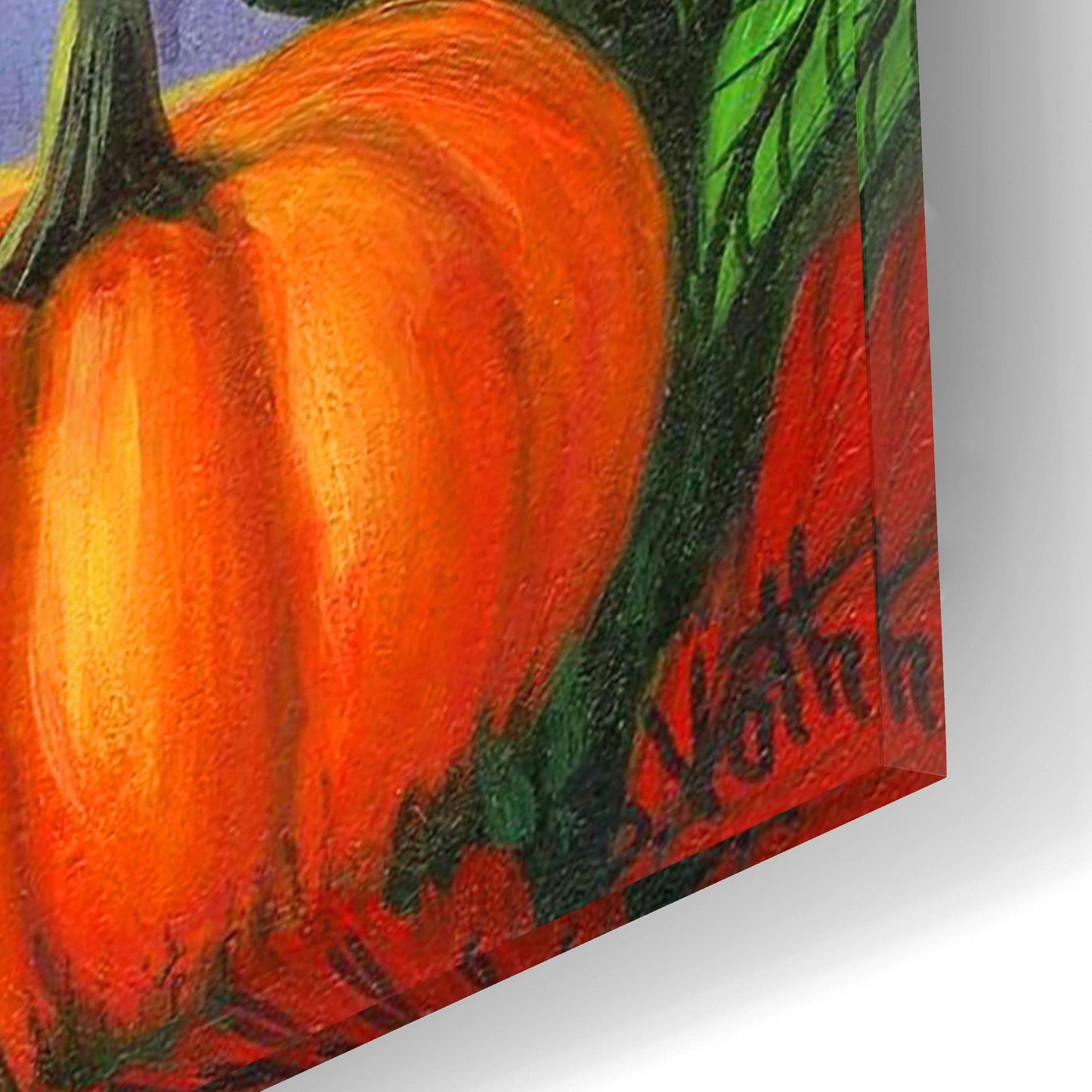 Epic Art 'Boo's Halloween' by Bridget Voth, Acrylic Glass Wall Art,12x16