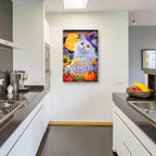 Boo's Halloween by Bridget Voth - 24x36 acrylic wall art in a room