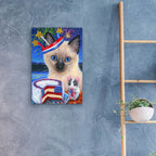 Cici's Celebration by Bridget Voth - 16x24 acrylic wall art in a room