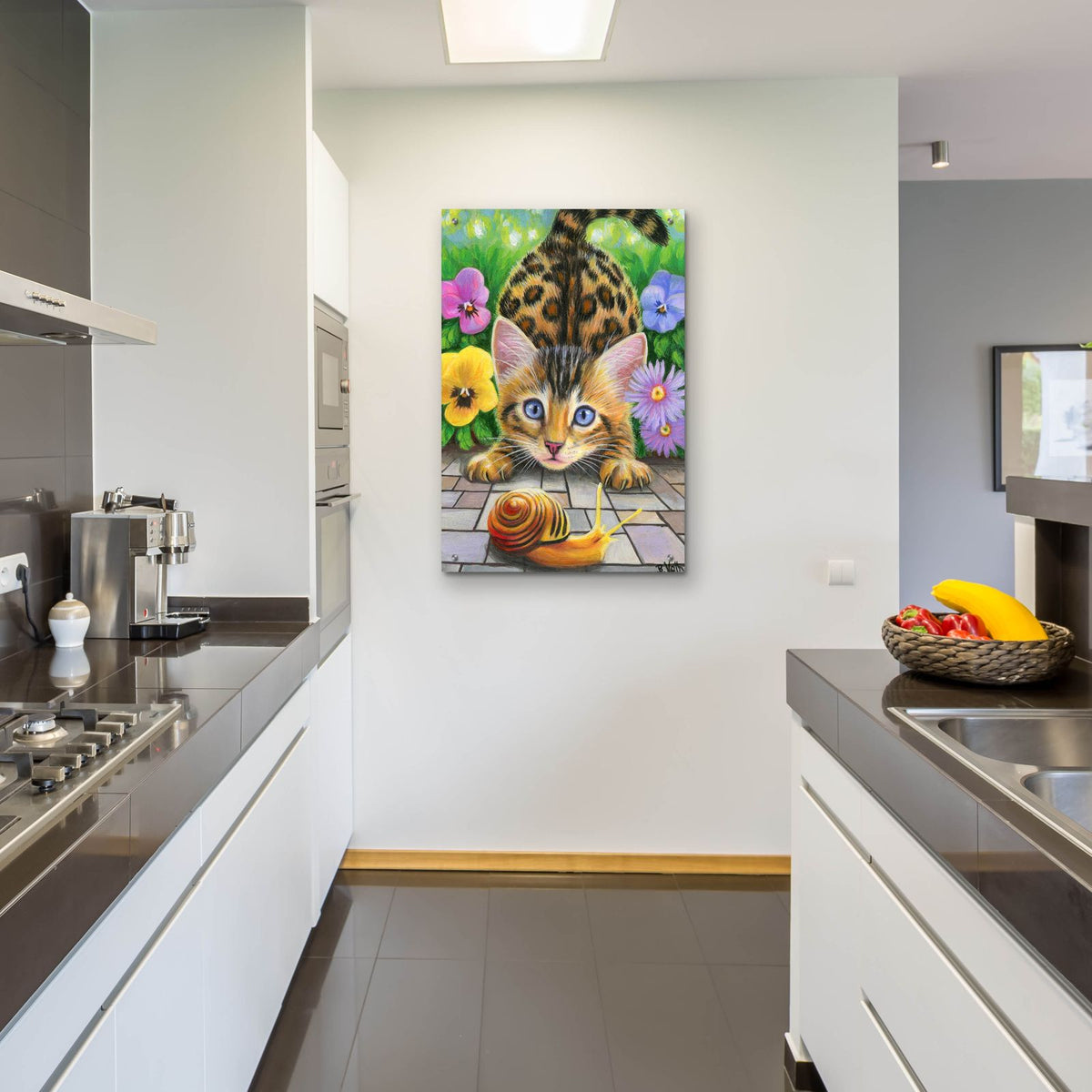 Did It Move by Bridget Voth - 24x36 acrylic wall art in a room