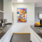 Moonlight Fun!2 by Bridget Voth - 24x36 acrylic wall art in a room