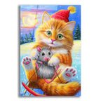 Moonlight Fun!2 by Bridget Voth acrylic glass wall art