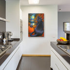 October Moon 2 by Bridget Voth - 24x36 acrylic wall art in a room