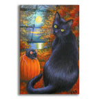 October Moon 2 by Bridget Voth acrylic glass wall art