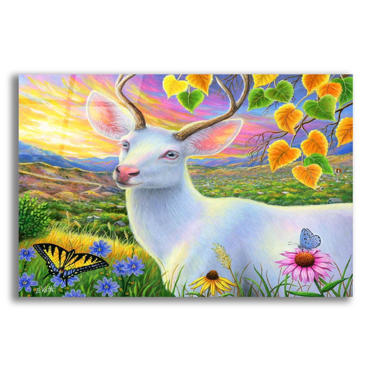 Tilde of Canon City by Bridget Voth acrylic glass wall art
