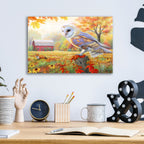 Morning At The Old Farm by Bridget Voth - 16x12 acrylic wall art in a room