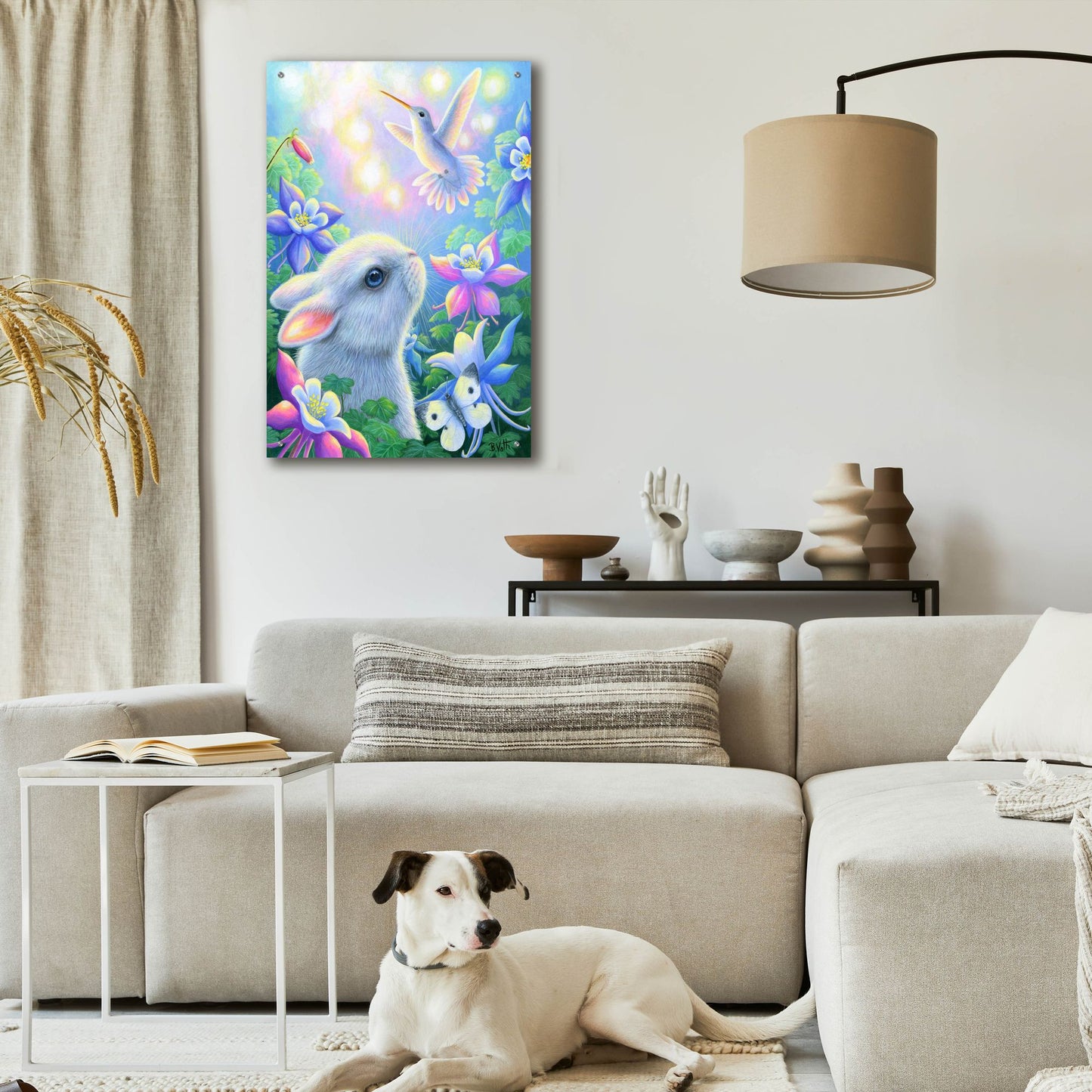 Epic Art 'Summer Splendor' by Bridget Voth, Acrylic Glass Wall Art,24x36