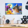 Magic in the Moonlight by Bridget Voth - 16x12 acrylic wall art in a room