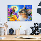 Magic in the Moonlight by Bridget Voth - 16x12 acrylic wall art in a room
