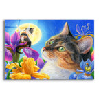 Magic in the Moonlight by Bridget Voth acrylic glass wall art