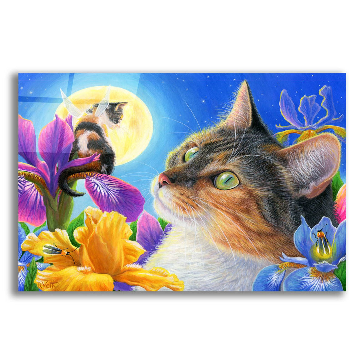 Magic in the Moonlight by Bridget Voth acrylic glass wall art