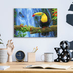 Rain Forest Summer by Bridget Voth - 16x12 acrylic wall art in a room