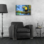 Rain Forest Summer by Bridget Voth - 24x16 acrylic wall art in a room