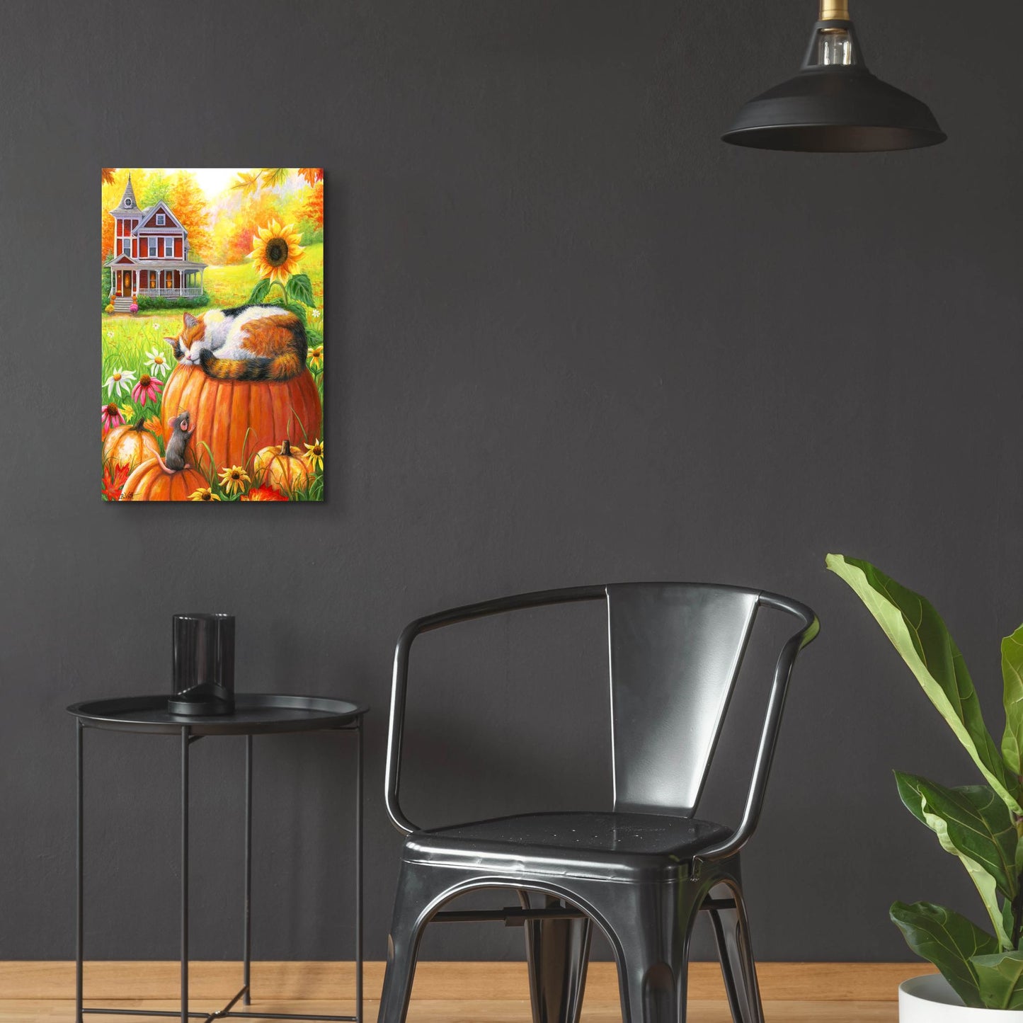 Epic Art 'Autumn Dreams' by Bridget Voth, Acrylic Glass Wall Art,16x24