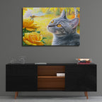 Epic Art 'Golden Glow of Autumn' by Bridget Voth, Acrylic Glass Wall Art,36x24