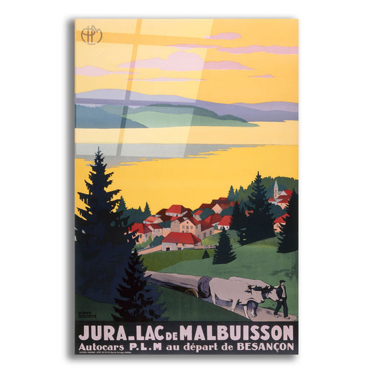 Epic Art 'Jura.Lac De Malbuisson' by Vintage Posters, Acrylic Glass Wall Art