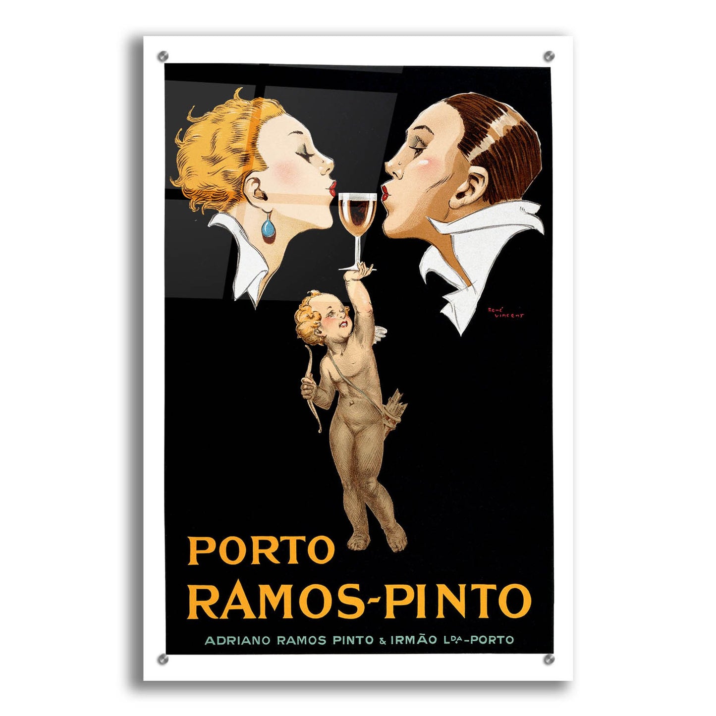 Epic Art 'Porto Ramos' by Vintage Posters, Acrylic Glass Wall Art