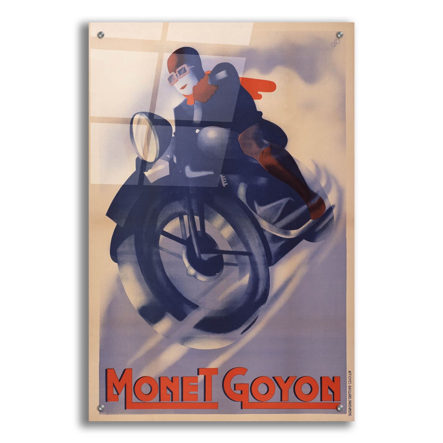 Epic Art 'Monet Goyon' by Vintage Posters, Acrylic Glass Wall Art