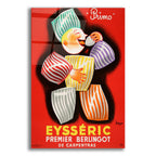 Epic Art 'Eysseric Berlingot - Red' by Vintage Posters, Acrylic Glass Wall Art