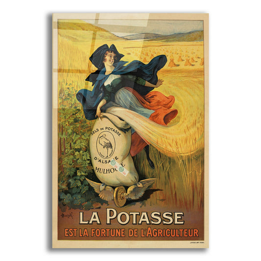 Epic Art 'La Potasse' by Vintage Posters, Acrylic Glass Wall Art