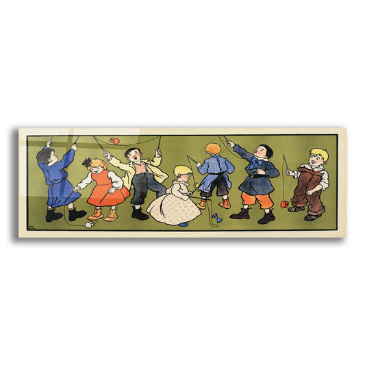 Epic Art 'Children's Panel - Boys' by Vintage Posters, Acrylic Glass Wall Art