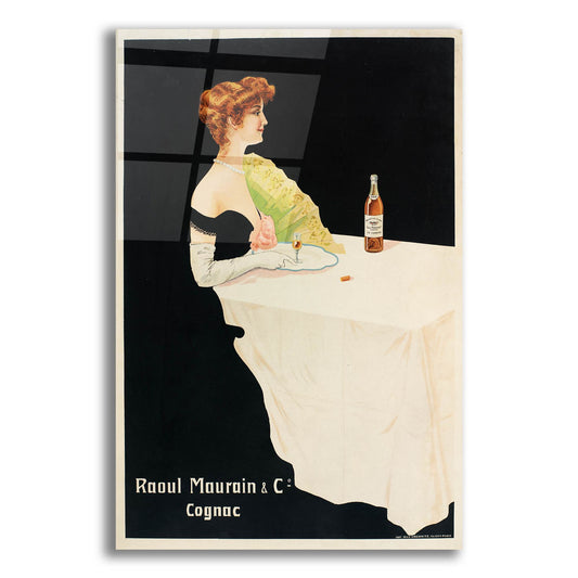 Epic Art 'Raoul Maurain & Co Cognac' by Vintage Posters, Acrylic Glass Wall Art