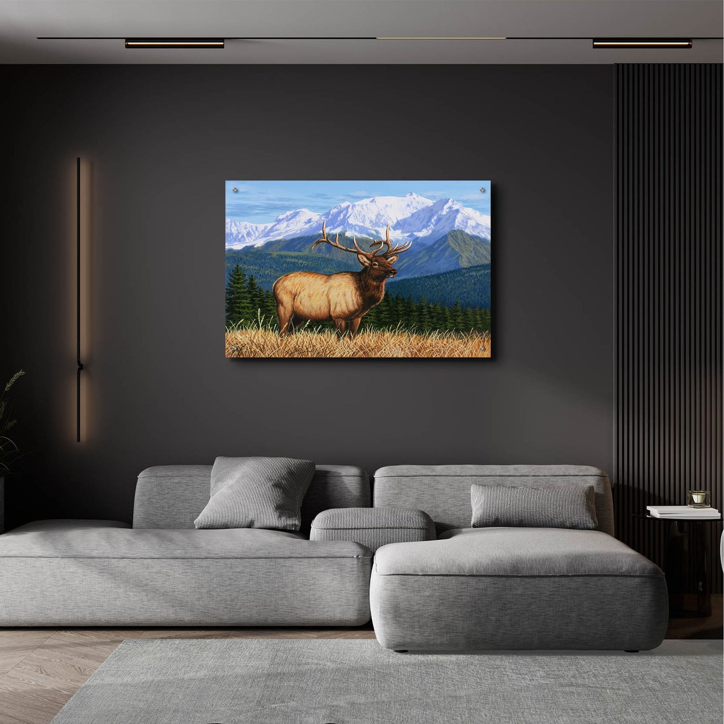 Epic Art 'Surveying His Domain' by William Vanderdasson, Acrylic Glass Wall Art,36x24