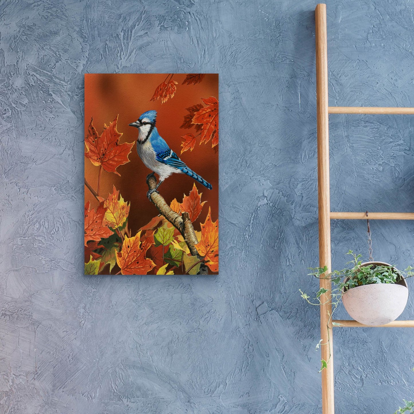 Epic Art 'Fall Colors' by William Vanderdasson, Acrylic Glass Wall Art,16x24