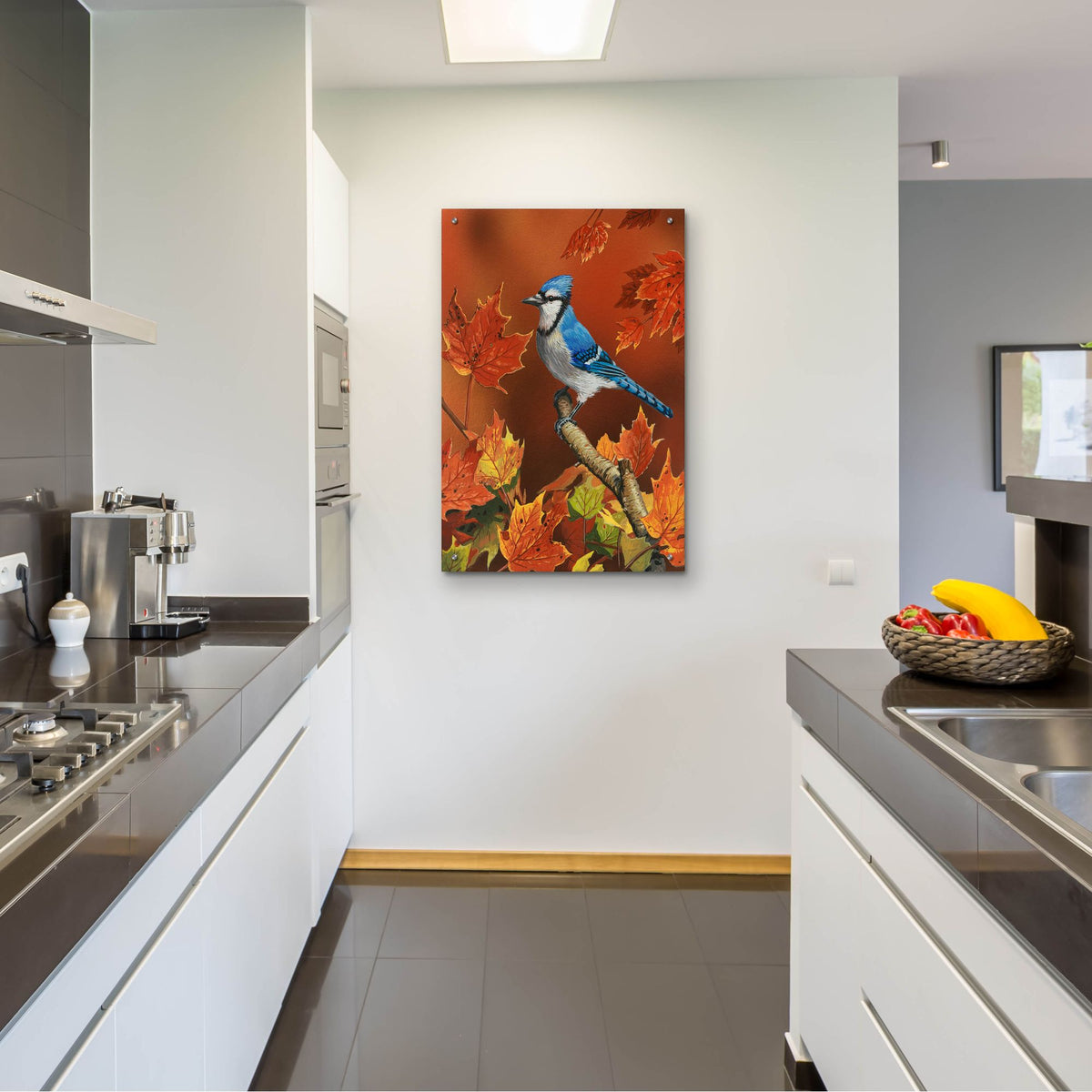 Epic Art 'Fall Colors' by William Vanderdasson, Acrylic Glass Wall Art,24x36