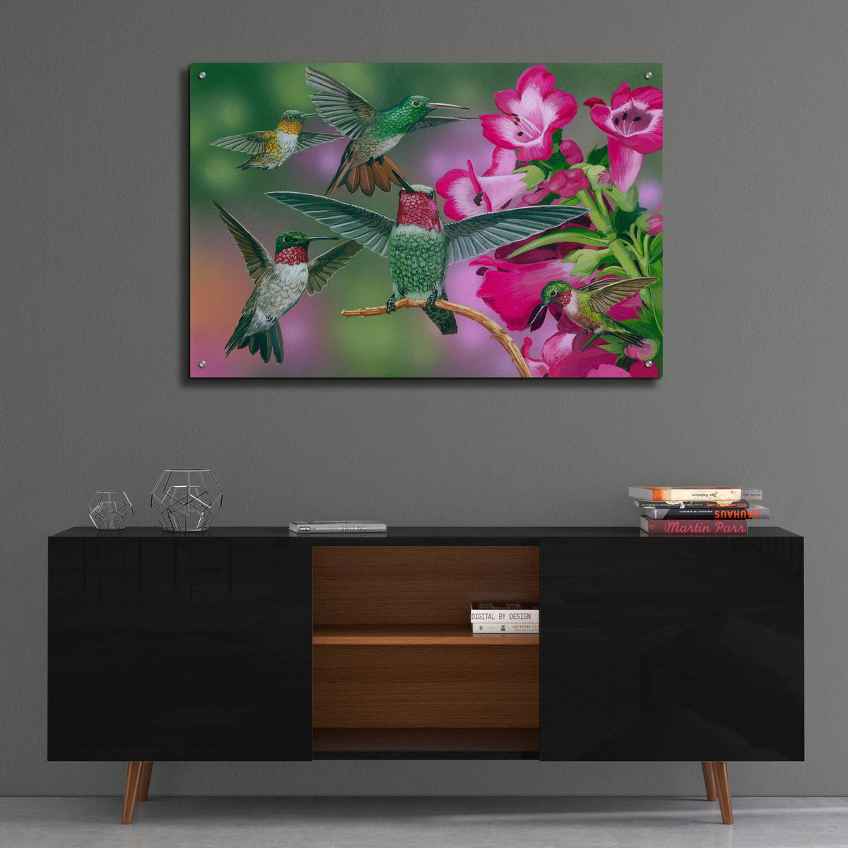 Epic Art 'Up And Away' by William Vanderdasson, Acrylic Glass Wall Art,36x24