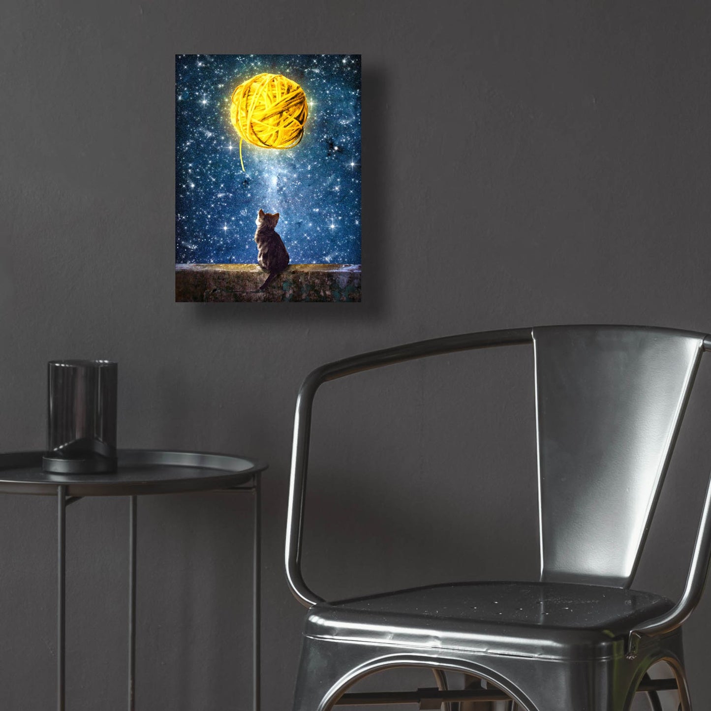 Epic Art 'A Yarn of Moon' by Diogo Verissimo, Acrylic Glass Wall Art,12x16