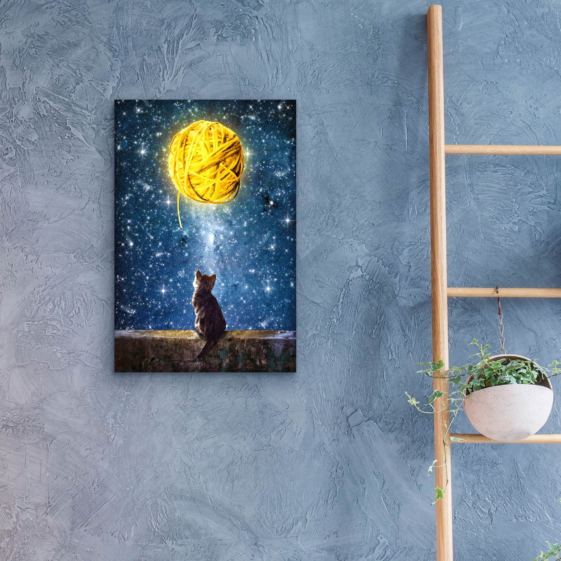 Epic Art 'A Yarn of Moon' by Diogo Verissimo, Acrylic Glass Wall Art,16x24