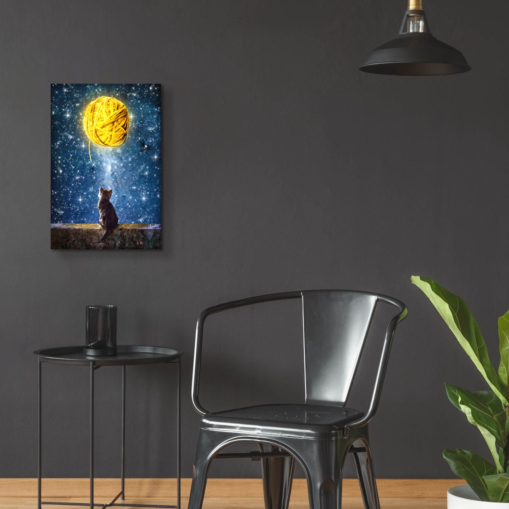 Epic Art 'A Yarn of Moon' by Diogo Verissimo, Acrylic Glass Wall Art,16x24