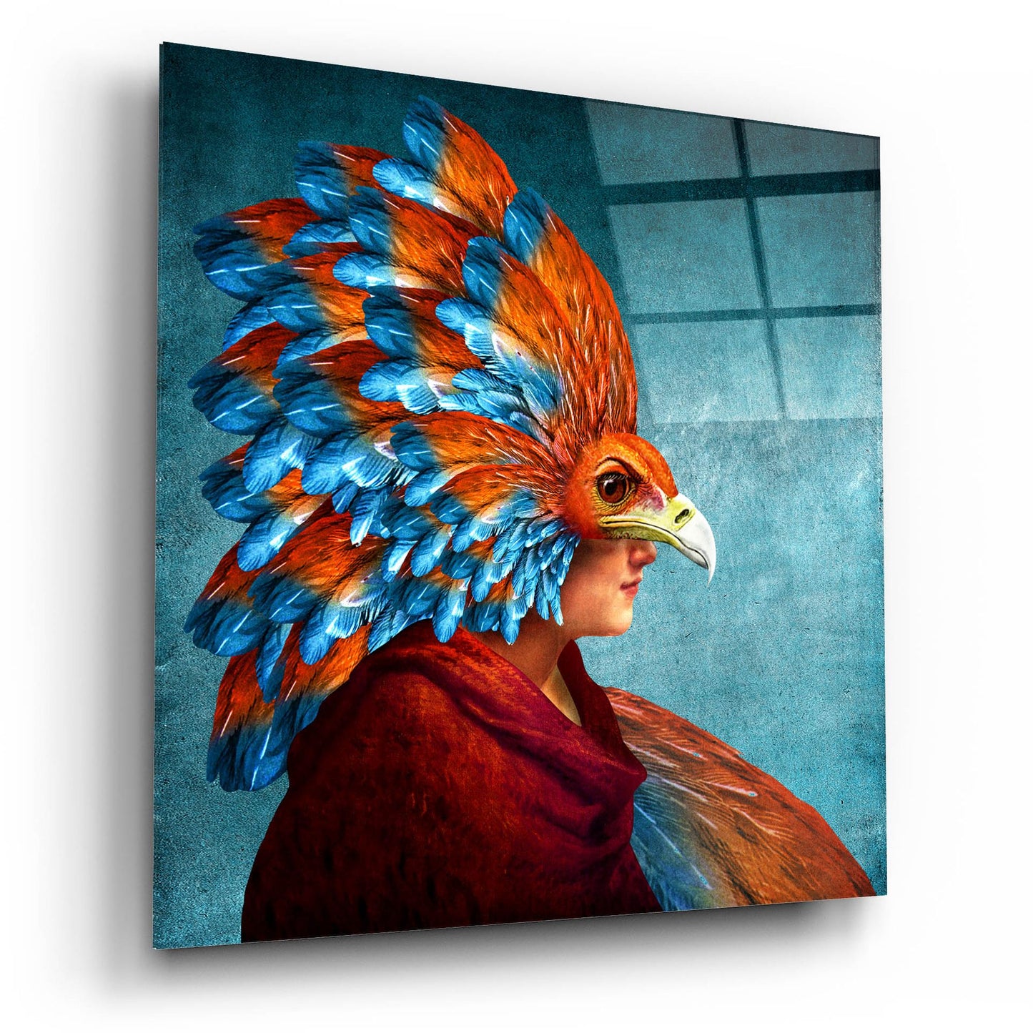 Epic Art 'Free-Spirited' by Diogo Verissimo, Acrylic Glass Wall Art,12x12