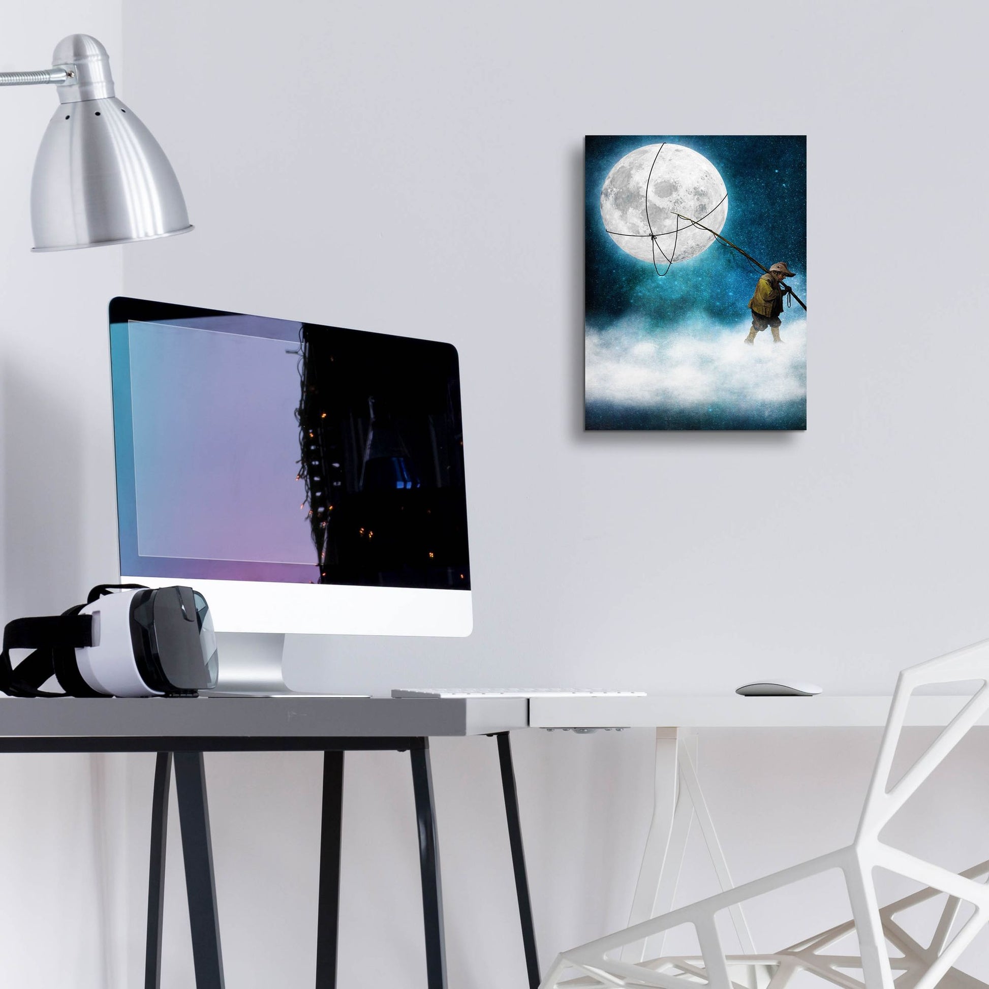 Epic Art 'Moonwalk' by Diogo Verissimo, Acrylic Glass Wall Art,12x16