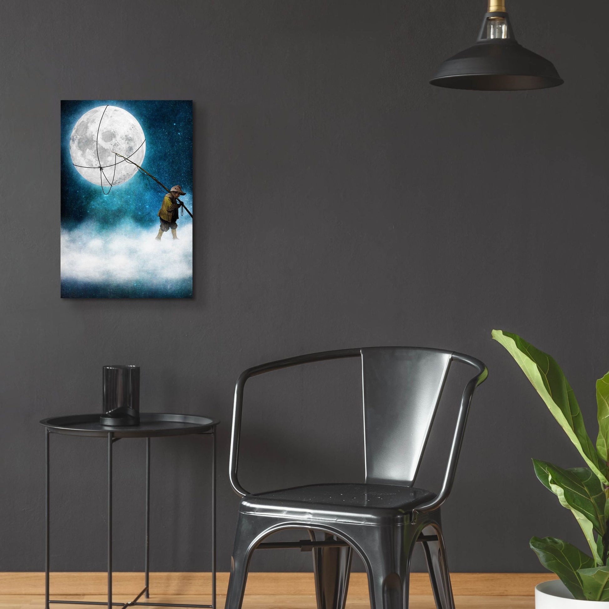 Epic Art 'Moonwalk' by Diogo Verissimo, Acrylic Glass Wall Art,16x24