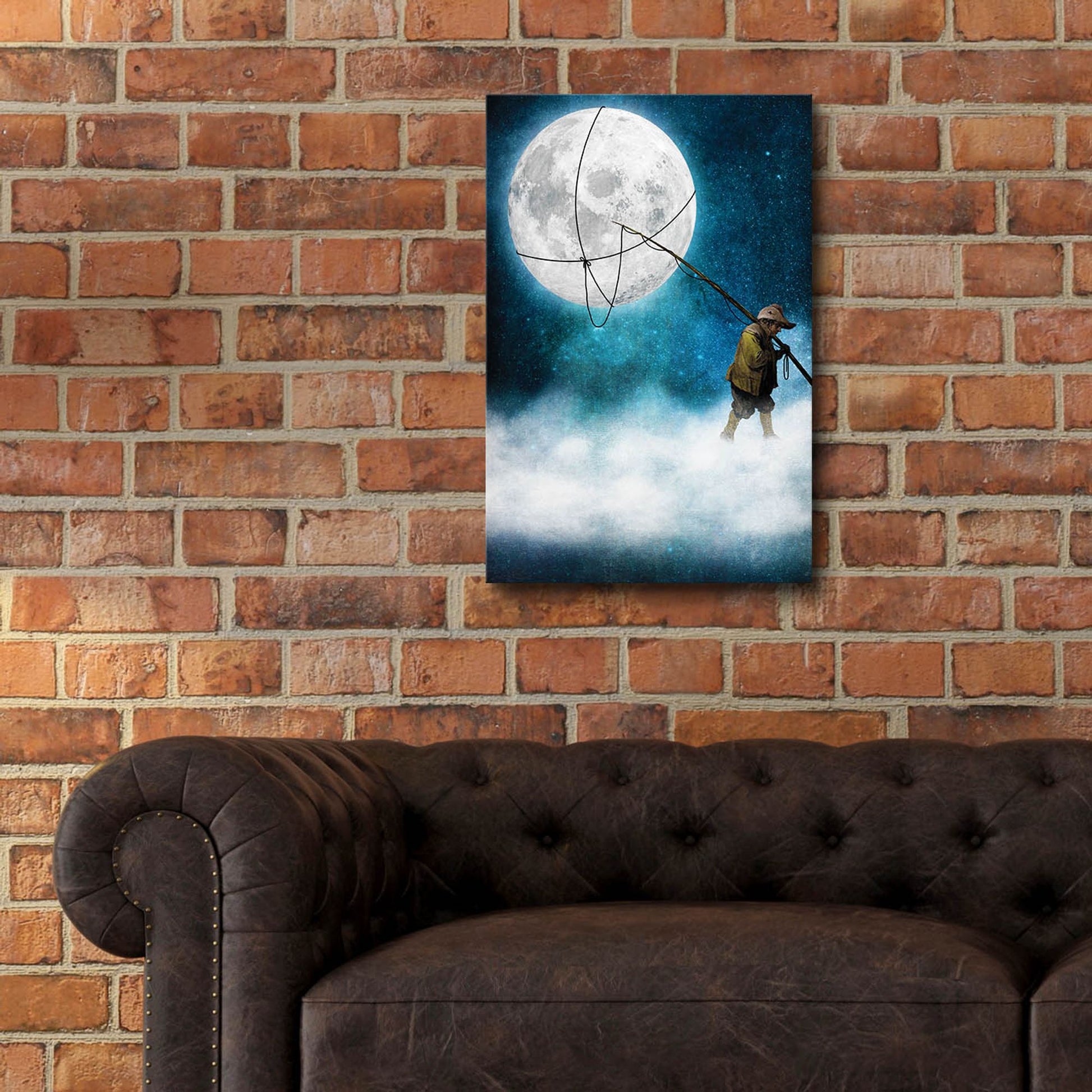 Epic Art 'Moonwalk' by Diogo Verissimo, Acrylic Glass Wall Art,16x24