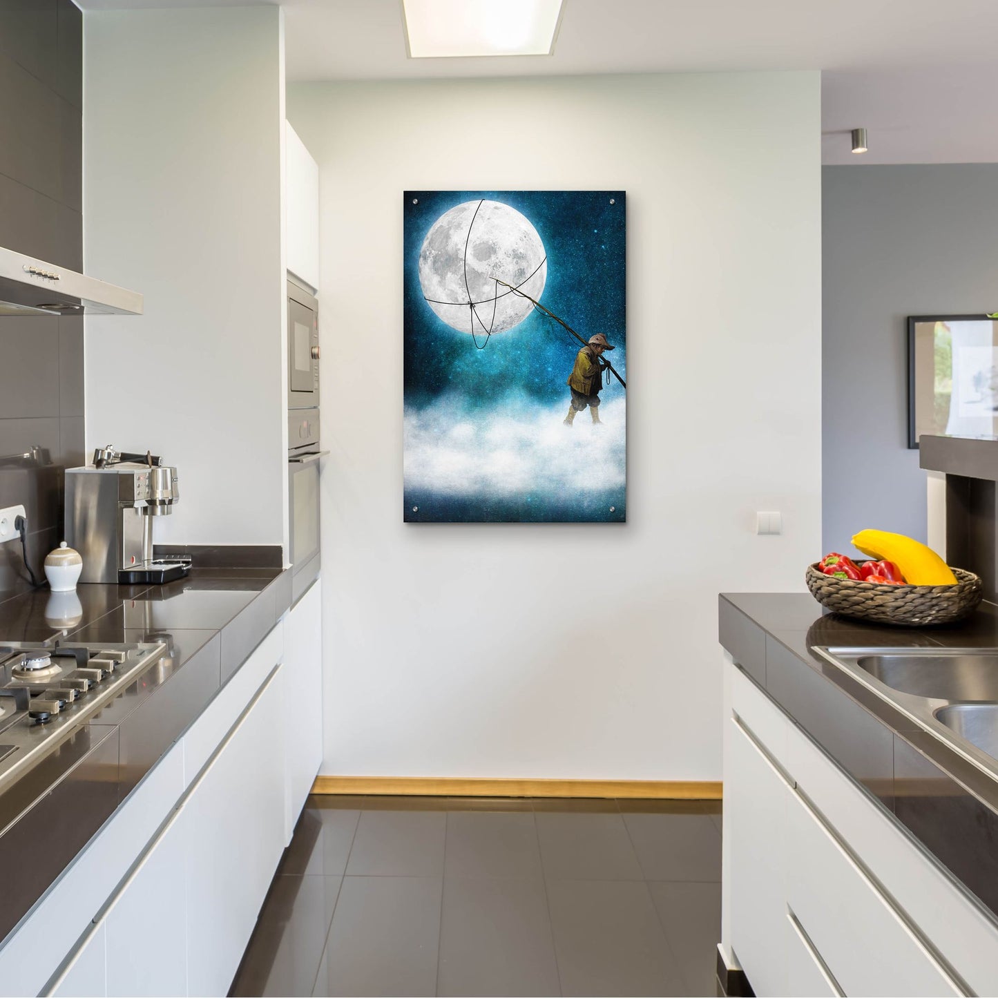 Epic Art 'Moonwalk' by Diogo Verissimo, Acrylic Glass Wall Art,24x36