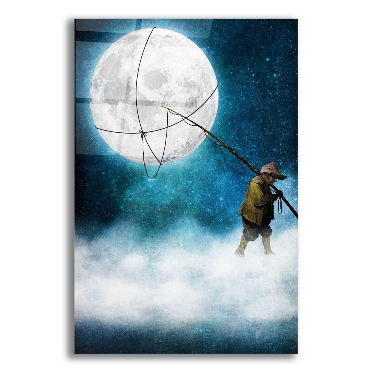 Epic Art 'Moonwalk' by Diogo Verissimo, Acrylic Glass Wall Art