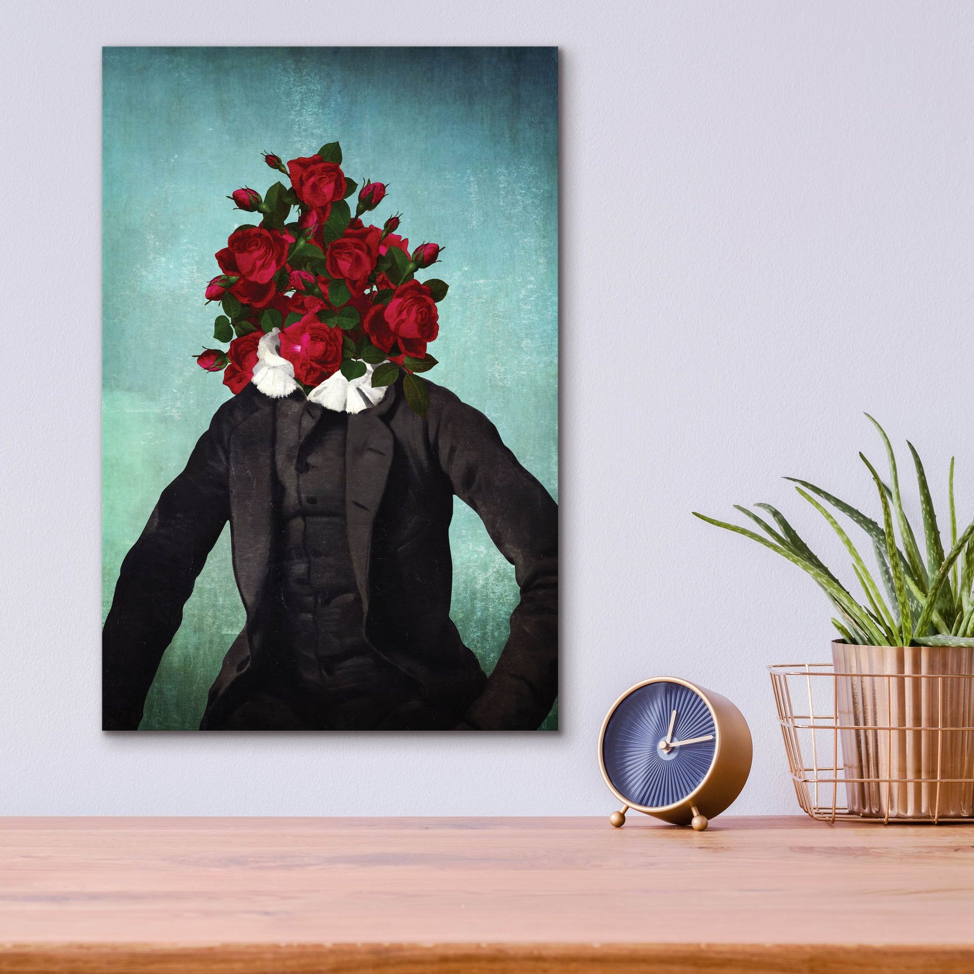 Epic Art 'Mr Romantic' by Diogo Verissimo, Acrylic Glass Wall Art,12x16