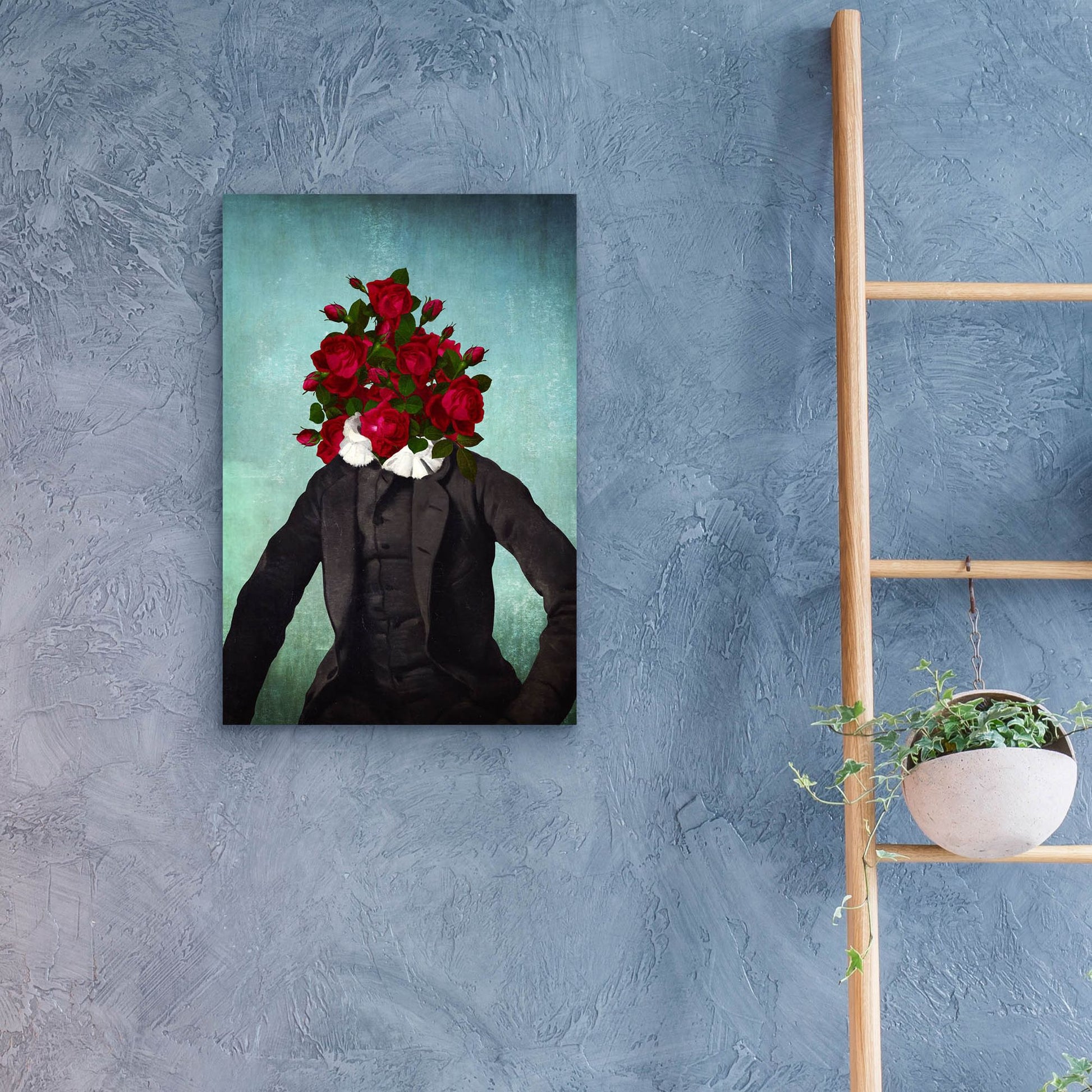 Epic Art 'Mr Romantic' by Diogo Verissimo, Acrylic Glass Wall Art,16x24