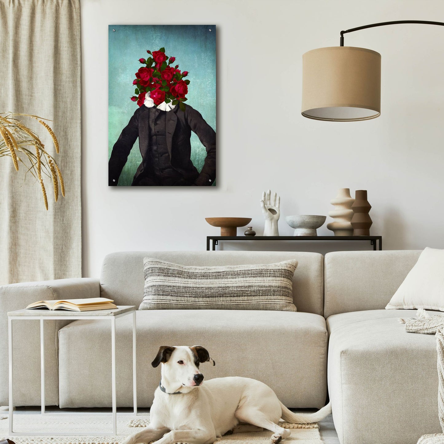 Epic Art 'Mr Romantic' by Diogo Verissimo, Acrylic Glass Wall Art,24x36