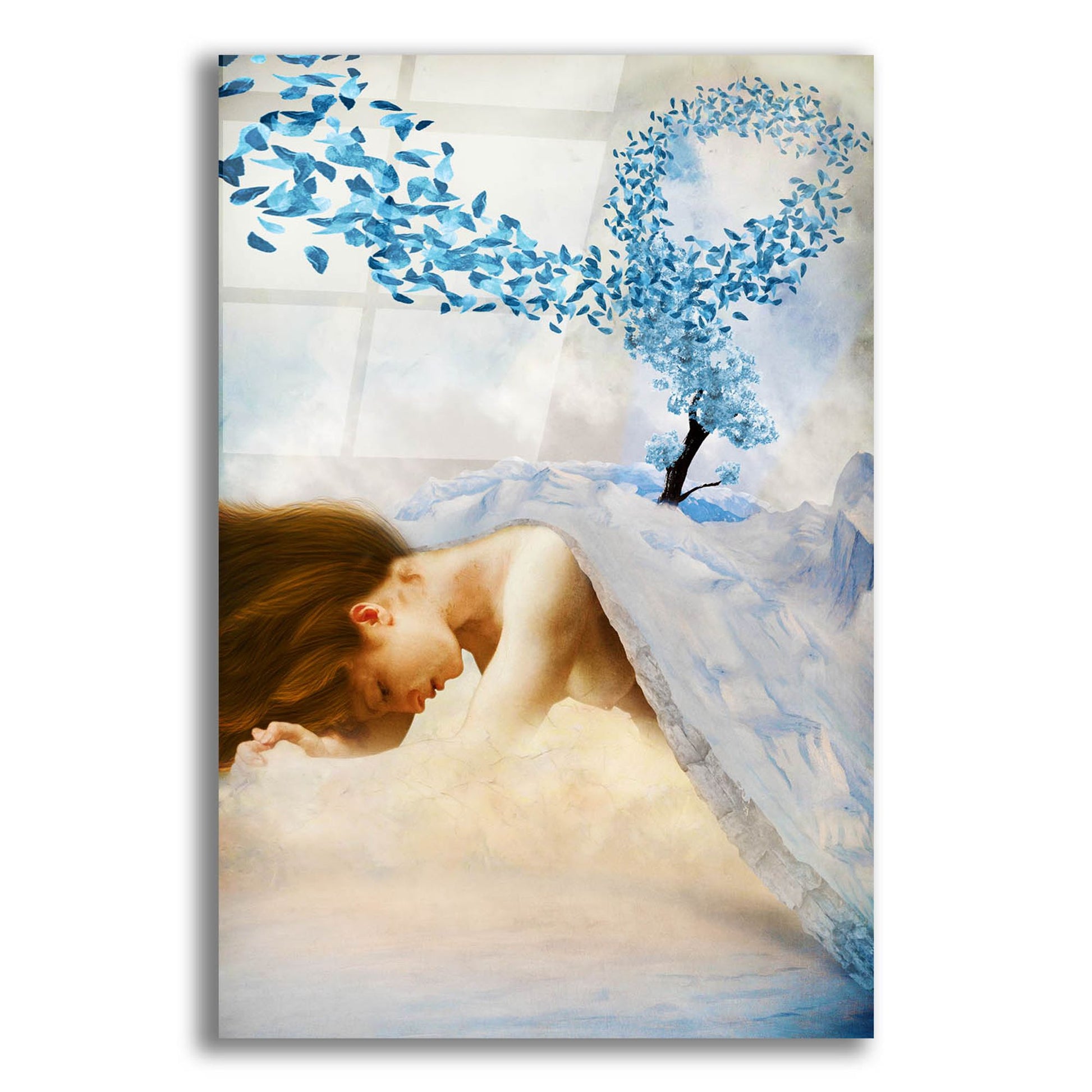 Epic Art 'Winter's Mourn' by Diogo Verissimo, Acrylic Glass Wall Art